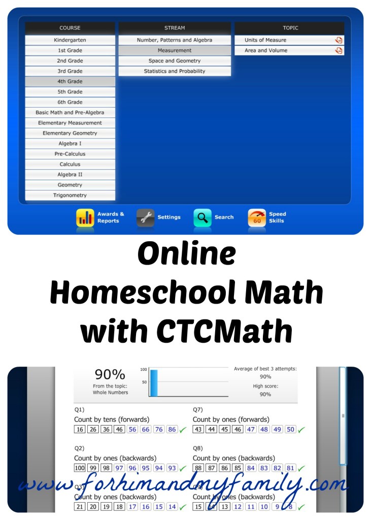 online homeschool math with CTCMath {TOS Crew Review}