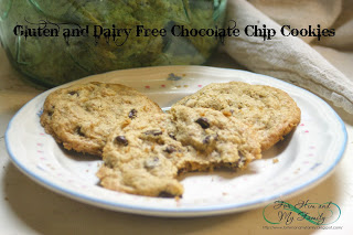Dairy and Gluten Free Chocolate Chip Cookies