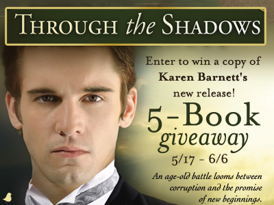 Win Through The Shadows Giveaway {ends 6/6}