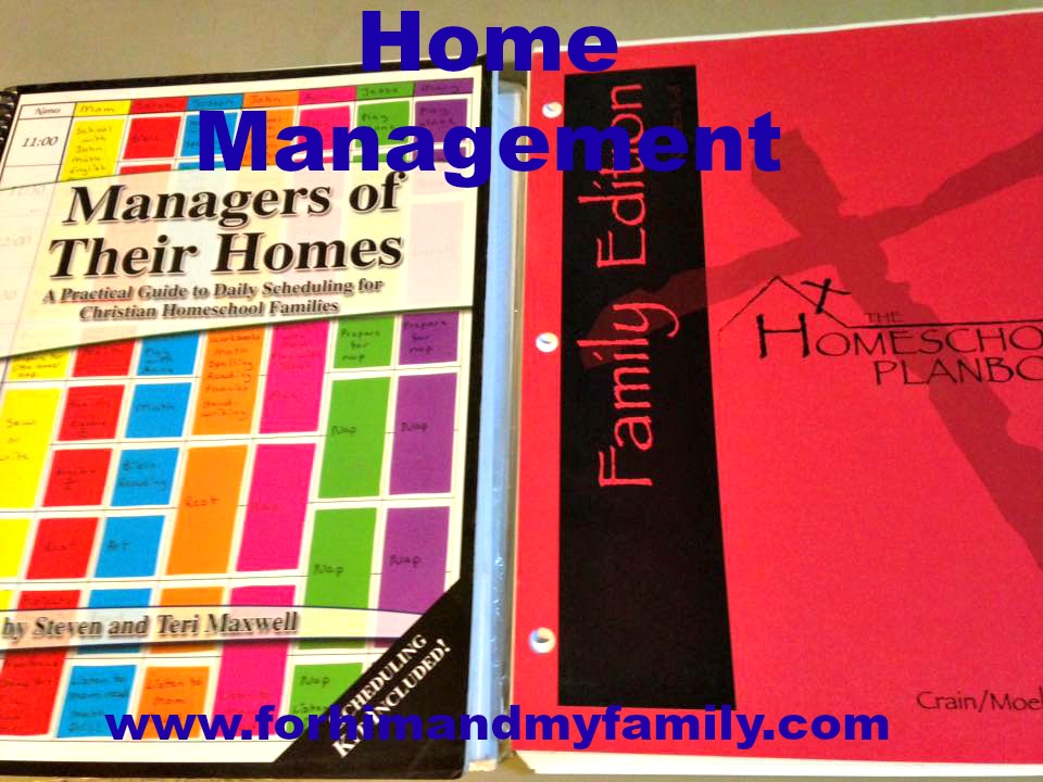 Home Management while Homeschooling