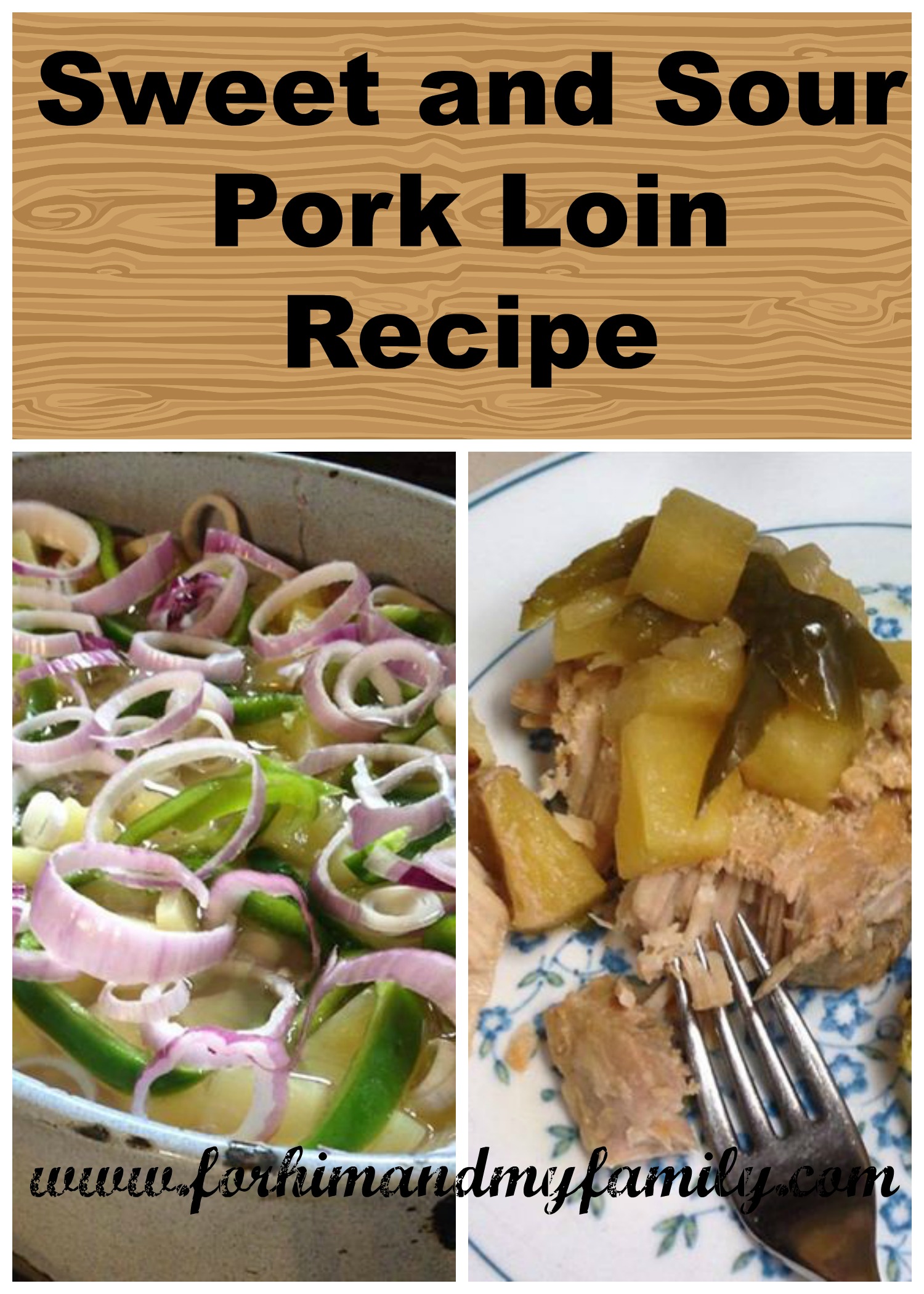 Sweet and Sour Pork Loin Recipe