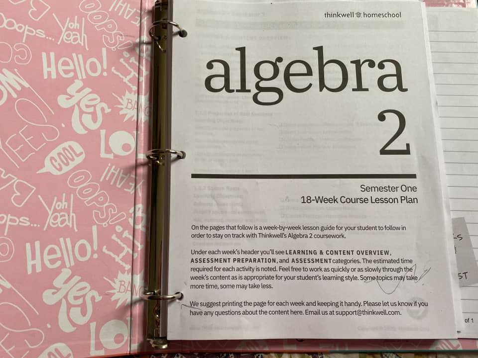 Algebra 2 online
